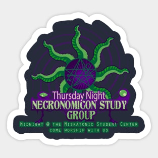 Necronomicon Study Group Sticker